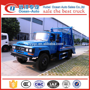 Dongfeng prix bon marché 4x2 camion poubelle hydraulique